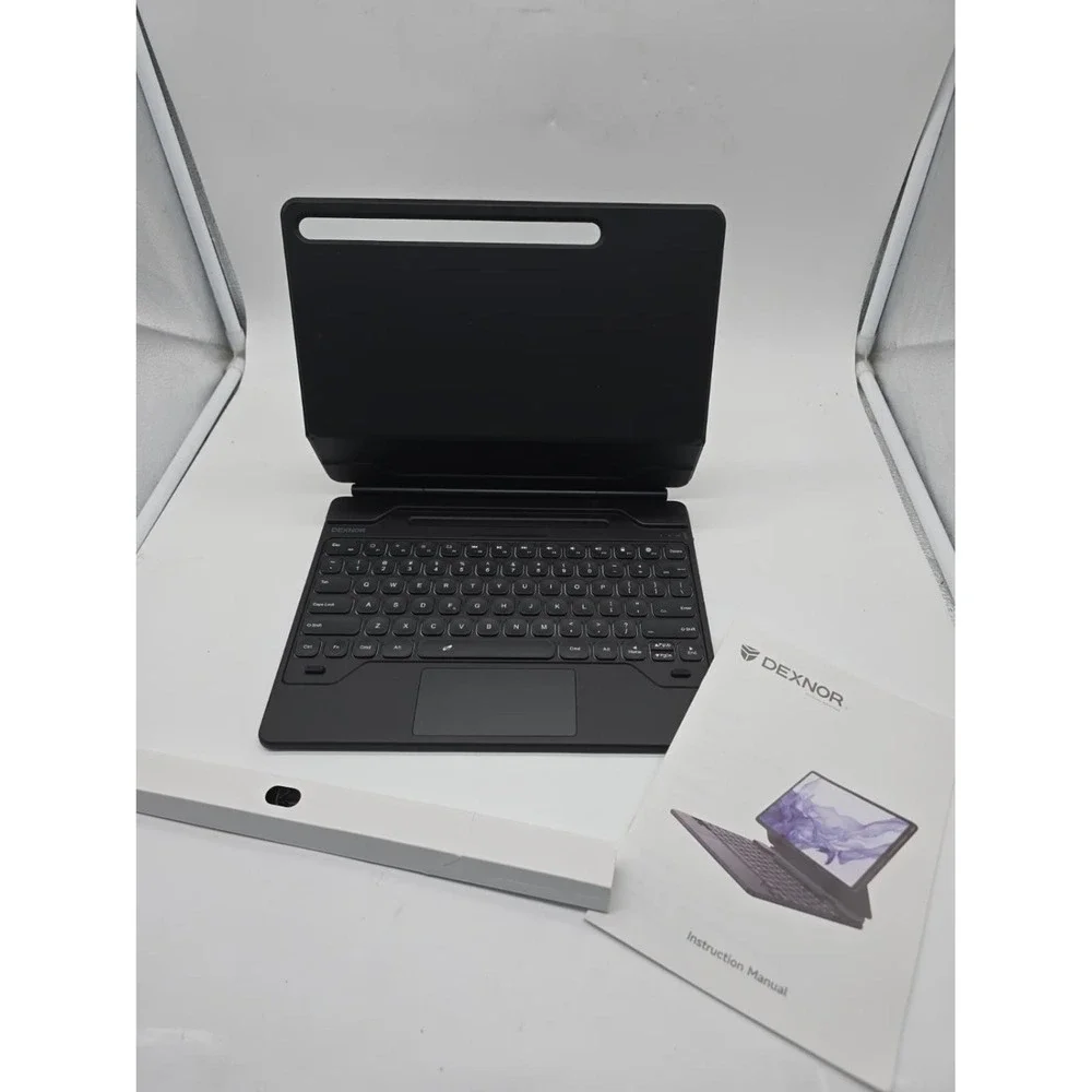 Dexnor Samsung Galaxy Tab S7 S8 S9 S10 Plus 12.4 Keyboard Case Backlit